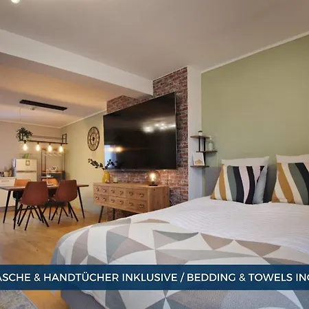 Апартаменты Rtr Essen - Fuer Bis Zu 4 Personen - Voll Ausgestattet - Balkon - Zentral Limbecker Platz - Messe - Uniklinikum - Smart Tv 88
