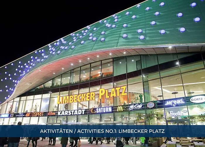 Rtr Essen - Fuer Bis Zu 4 Personen - Voll Ausgestattet - Balkon - Zentral Limbecker Platz - Messe - Uniklinikum - Smart Tv 88\