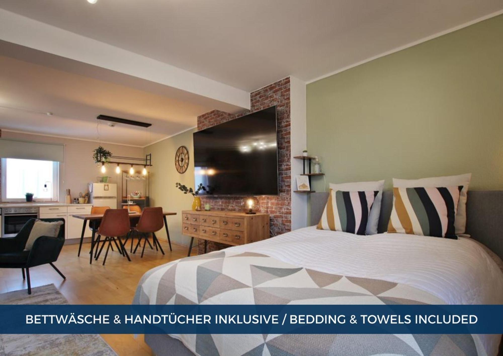 Rtr - Fuer Bis Zu 4 Personen - Voll Ausgestattet - Balkon - Zentral Limbecker Platz - Messe - Uniklinikum - Smart Tv 88
